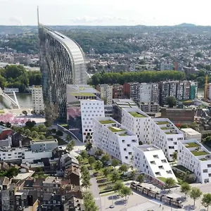 Appartement Paradis Express Neuf Face Aux Guillemins, Liège
